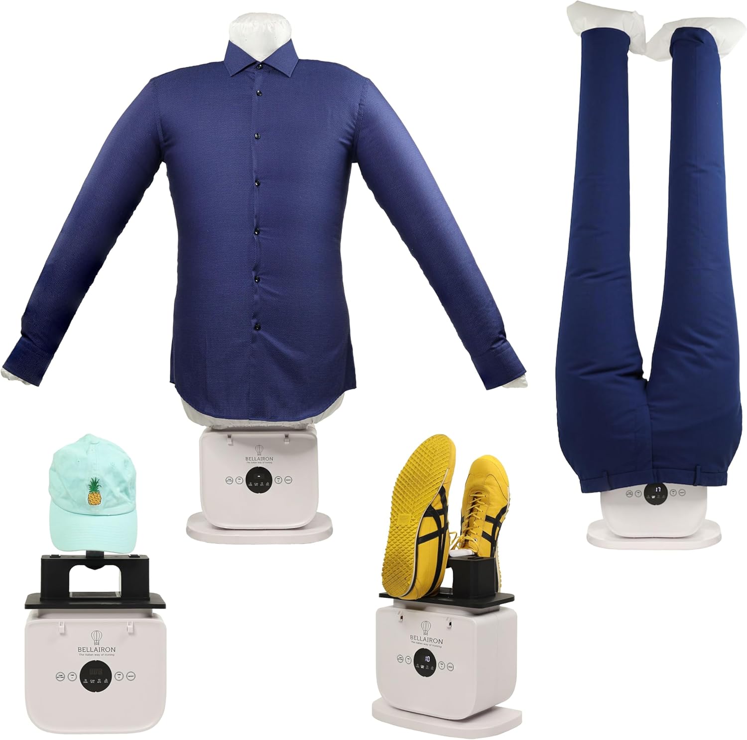Automatic Hot Air Garment Dryer & Hands-Free Shirt Iron