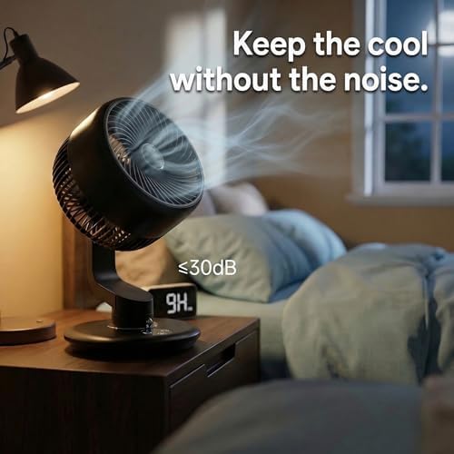 Rechargeable Air Circulator Fan – Wall-Mountable & Portable