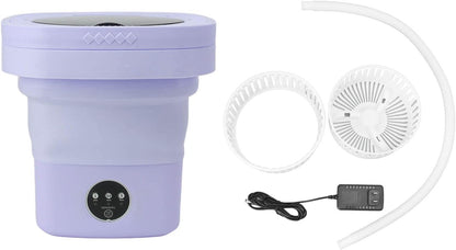 Foldable Mini Washing Machine – Portable 6.5L Automatic Washer