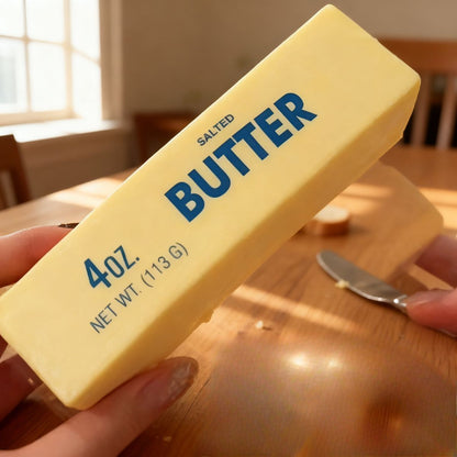 Squishy Cheese Butter Stick Fidget Toy for Stress Relief