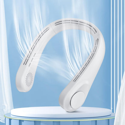 Leafless USB Neck Fan – Hands-Free Bladeless Cooling
