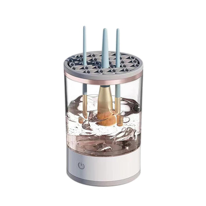 Electric Makeup Brush Cleaner Machine With Mat