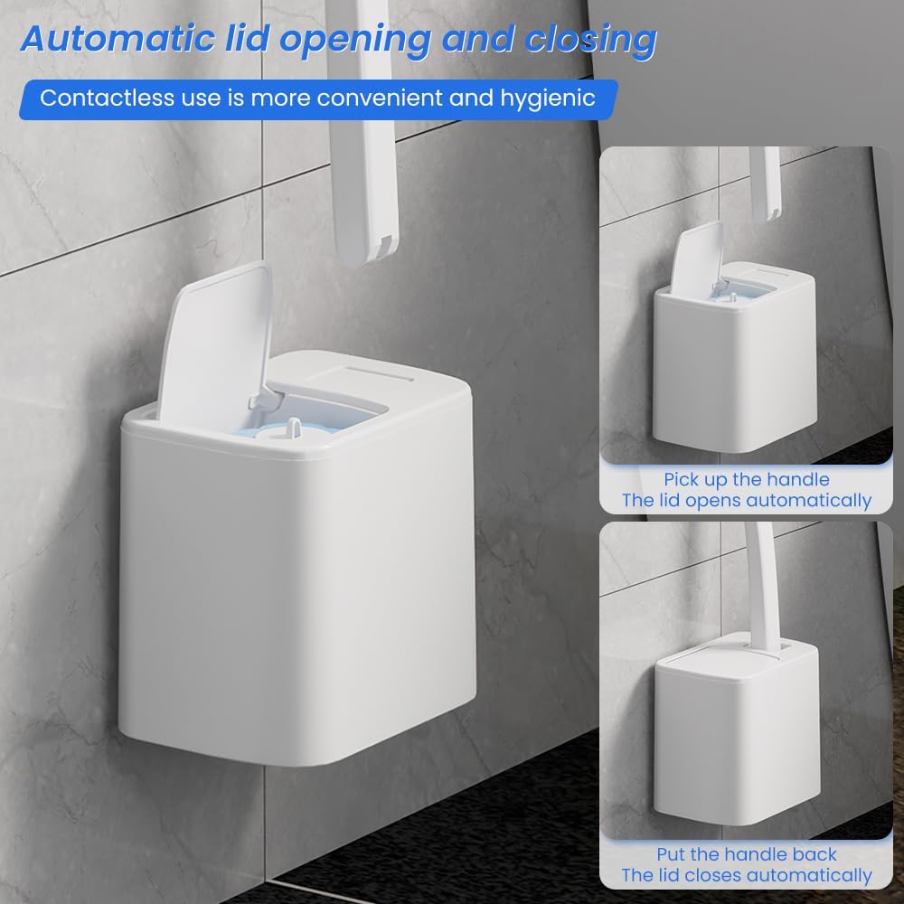 Disposable Toilet Cleaning Wand Set with 24 Refill Heads