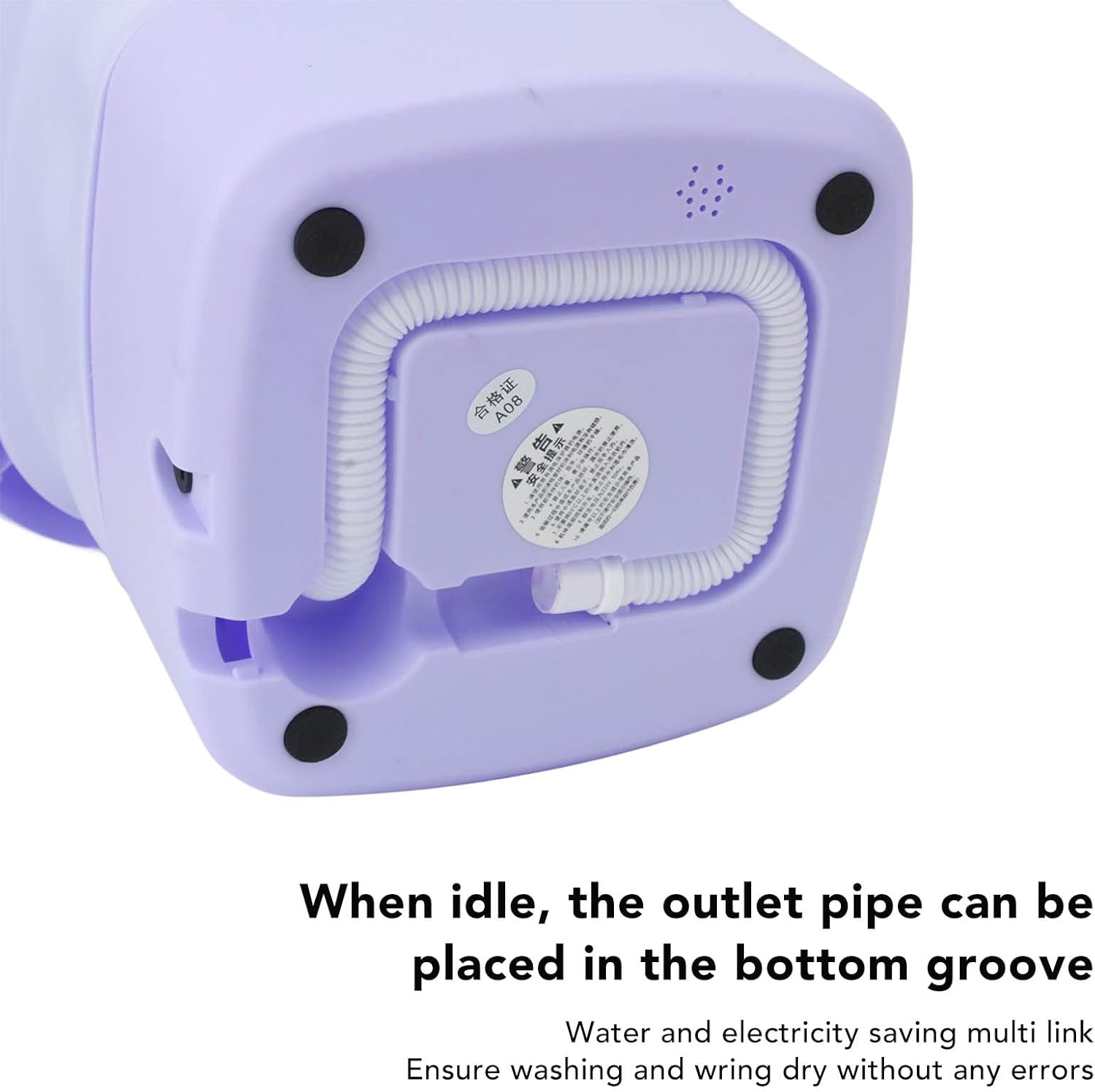 Foldable Mini Washing Machine – Portable 6.5L Automatic Washer