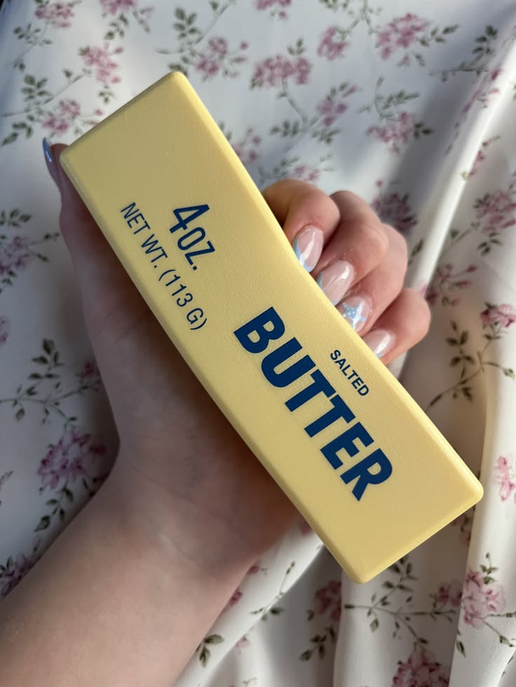 Squishy Cheese Butter Stick Fidget Toy for Stress Relief