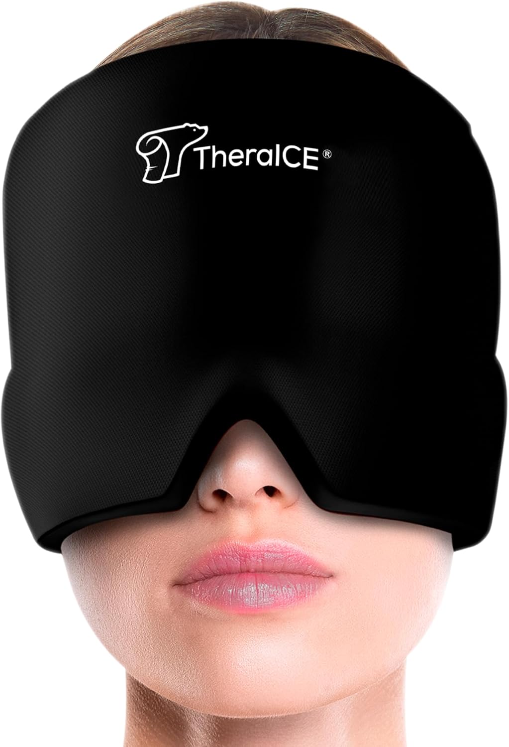 Migraine Relief Ice Cap – 360° Cooling Headache Mask