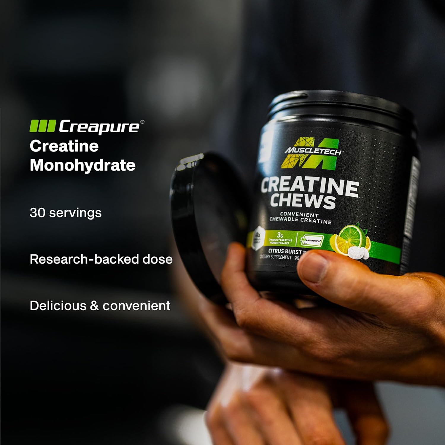 Creatine Chewable Tablets – Creapure for Muscle Growth