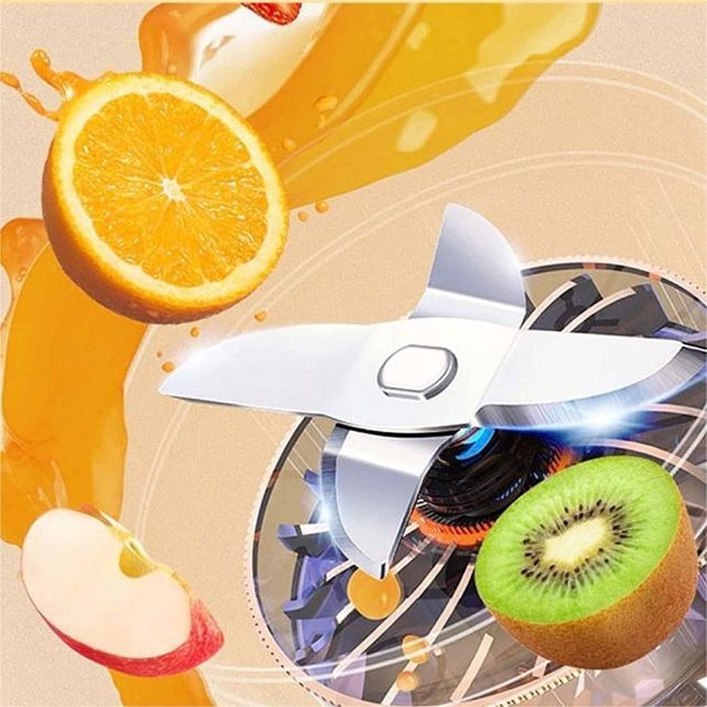 Portable USB Blender Bottle 350 ml Personal Smoothie Maker