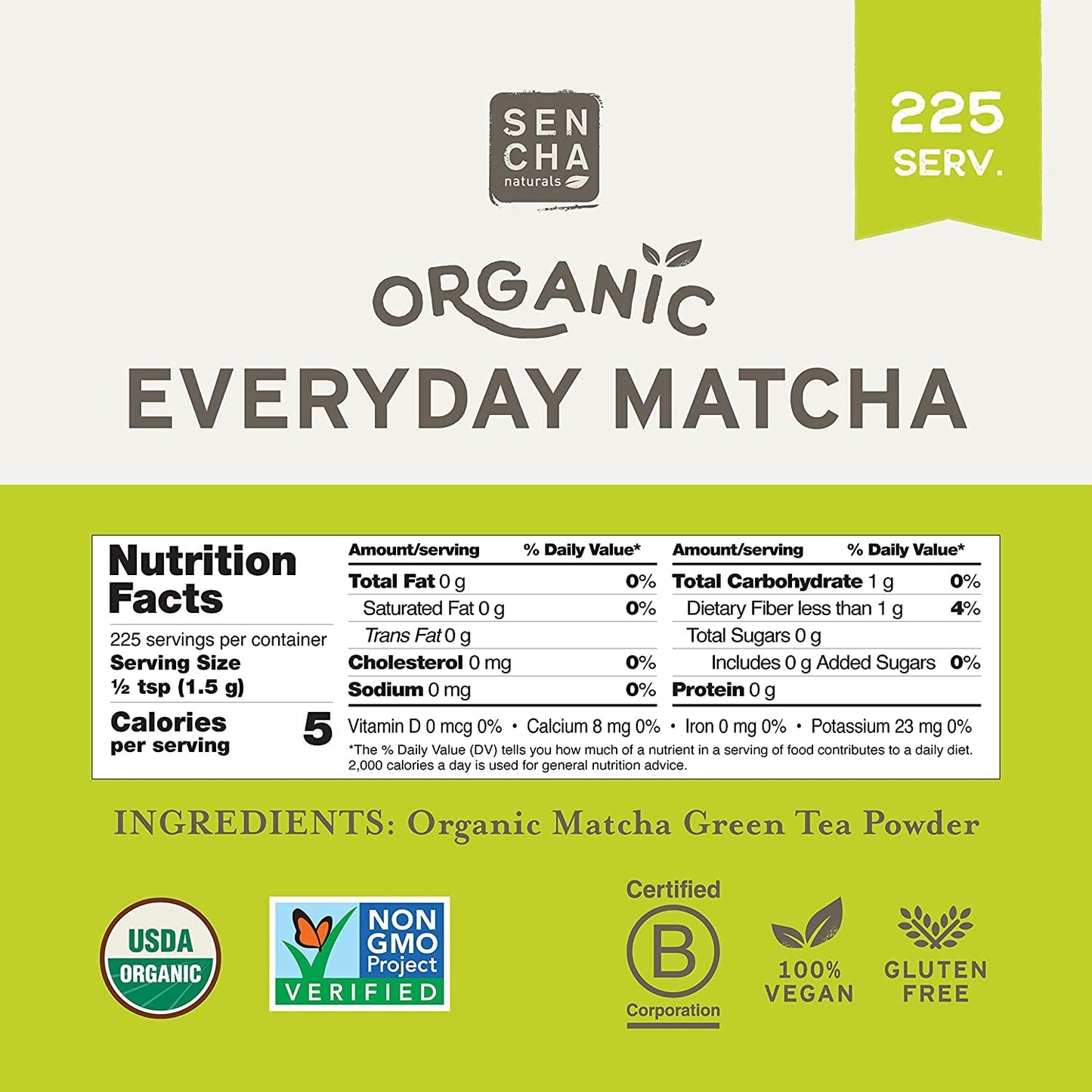 Organic Matcha Green Tea Powder – Everyday Antioxidant Boost