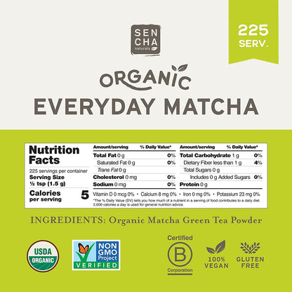 Organic Matcha Green Tea Powder – Everyday Antioxidant Boost