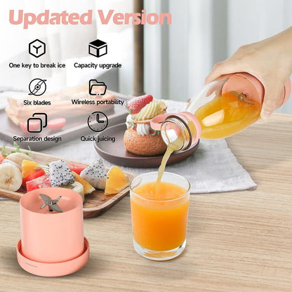 Portable USB Blender Bottle 350 ml Personal Smoothie Maker