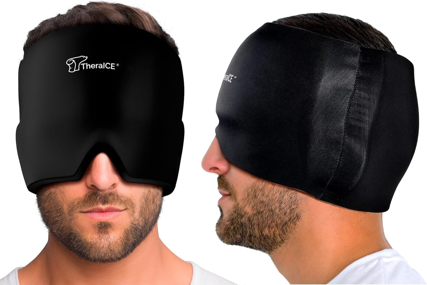 Migraine Relief Ice Cap – 360° Cooling Headache Mask