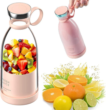 Portable USB Blender Bottle 350 ml Personal Smoothie Maker