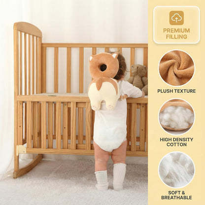Baby Head Protector Backpack Pillow for Crawling and Walking