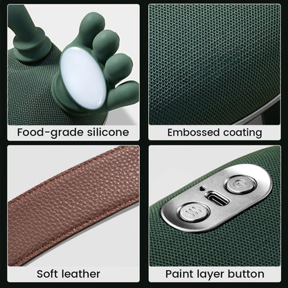 Cordless Shiatsu Neck Massager with Heat and 4D Kneading