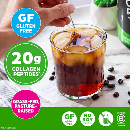 Hydrolyzed Collagen Peptides Powder – Unflavored, Grass-Fed