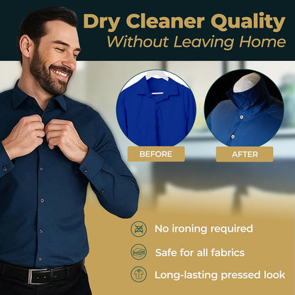 Automatic Hot Air Garment Dryer & Hands-Free Shirt Iron