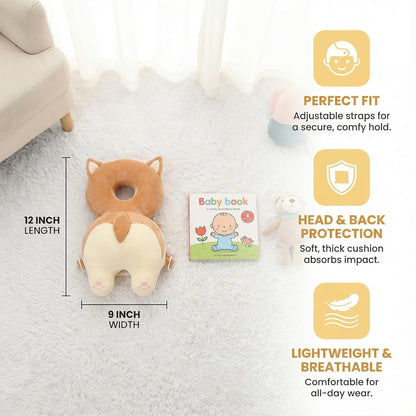Baby Head Protector Backpack Pillow for Crawling and Walking