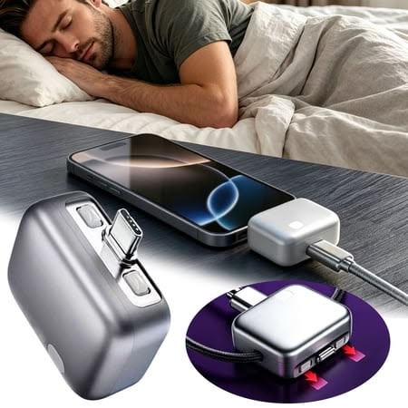 USB-C PD Fast Charger Adapter – Auto Power-Off