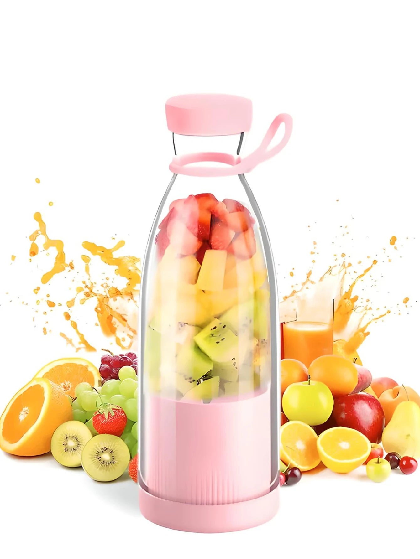 Mini USB Portable Blender 350 ml – Rechargeable Smoothie Maker