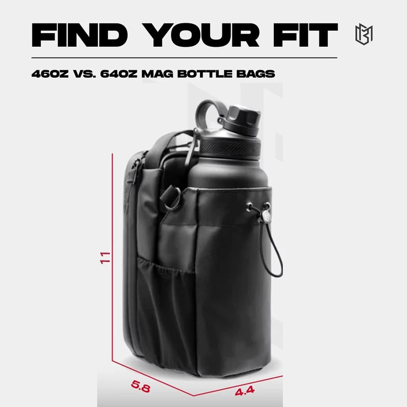 Magnetic Water Bottle Sling Bag With Phone Pocket