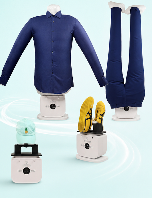 Automatic Hot Air Garment Dryer & Hands-Free Shirt Iron