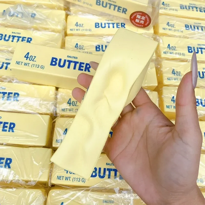 Squishy Cheese Butter Stick Fidget Toy for Stress Relief